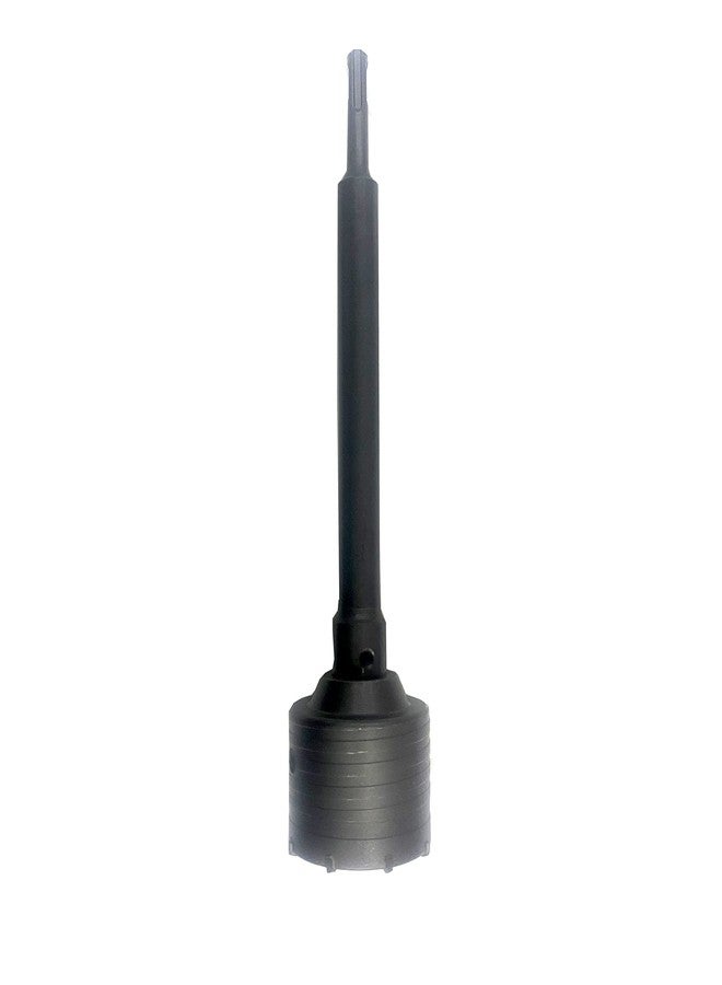 Jon Bhandari Tools 65mm Concrete Hole Saw with 300mm SDS plus extension bar - Carbide Tipped Core Drill Bit Cutter for Brick, Cement, Stone and Wall Drilling - Ideal for AC Installation & Plumbing - Image 2